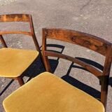 Pair of chairs by Henning Kjaernulf for Mobelfabrik