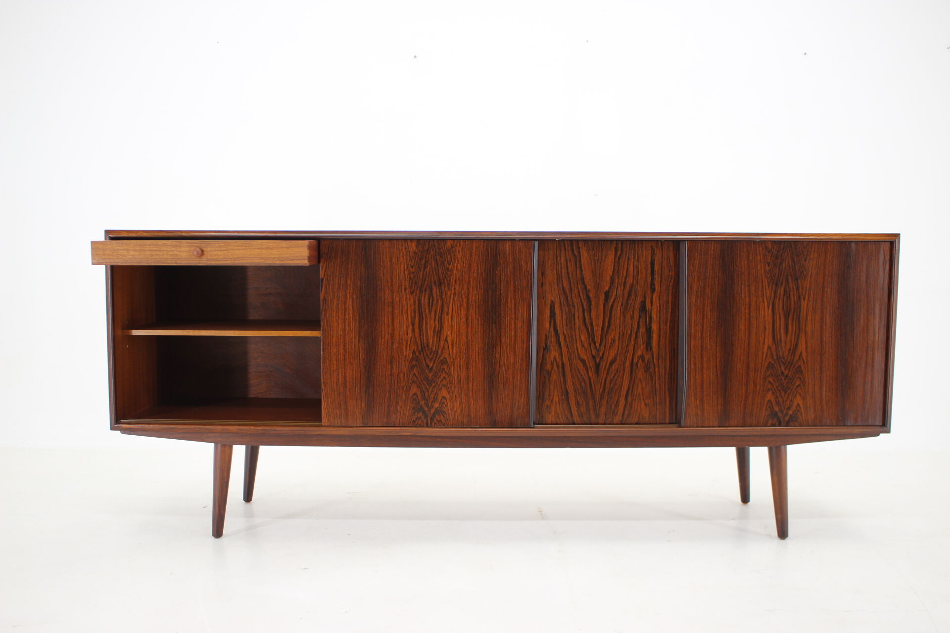 1960s E.W. Bach Palisander Low Sideboard, Denmark