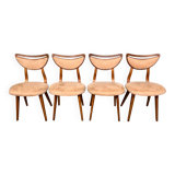 Chaises vintage 4 Mid Century