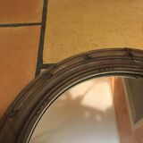 Wooden mirror