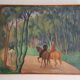 Tableau ancien - Huile sur Toile - Jean Deville - 1922