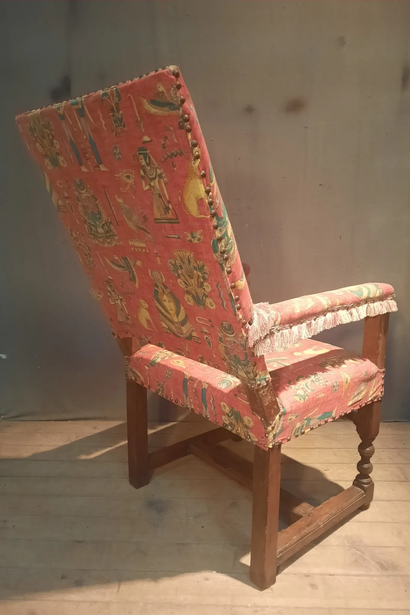 Rustic armchair from the Louis XIV period