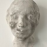 Woman's head in platre