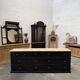 Workshop furniture from the early 20th century.