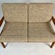 Danish teak 2-seater sofa couch Ole Wanscher vintage mid-century