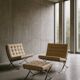 Ensemble 2 fauteuils et ottoman Barcelona-Alivar-80’s