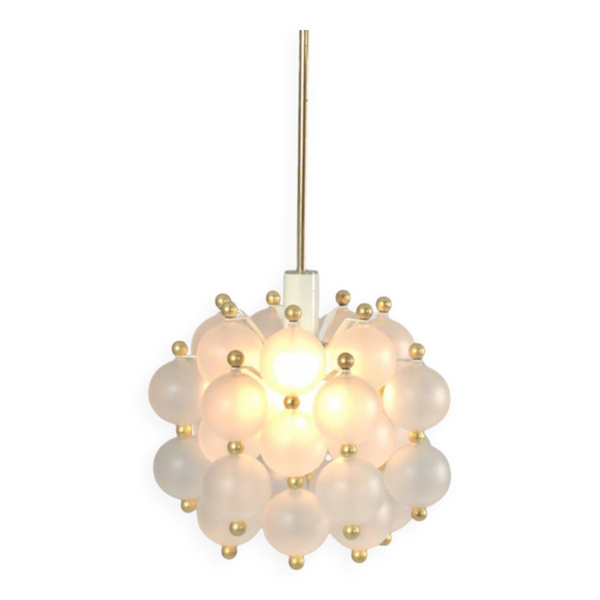 Lampe à suspension design allemand du milieu du siècle Kinkeldey