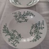 6 assiettes creuses.model capri manufacture Pexonne