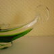 Cendrier en verre de Murano en forme de gondole Italie