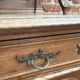 Antique oak sideboard, Louis XV rococo style, late 19th century.