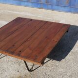 Industrial coffee table