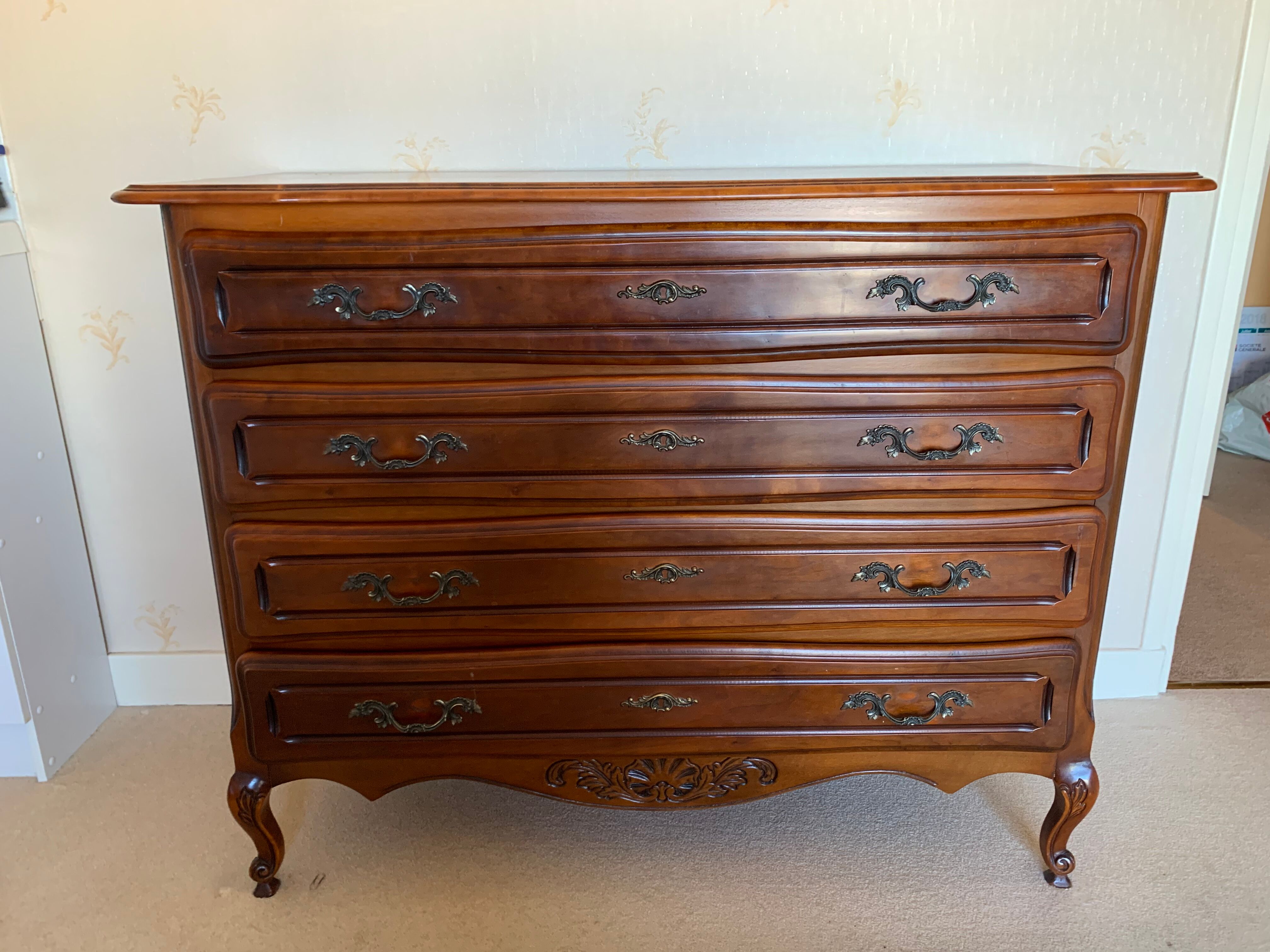 Louis XV style chest of drawers