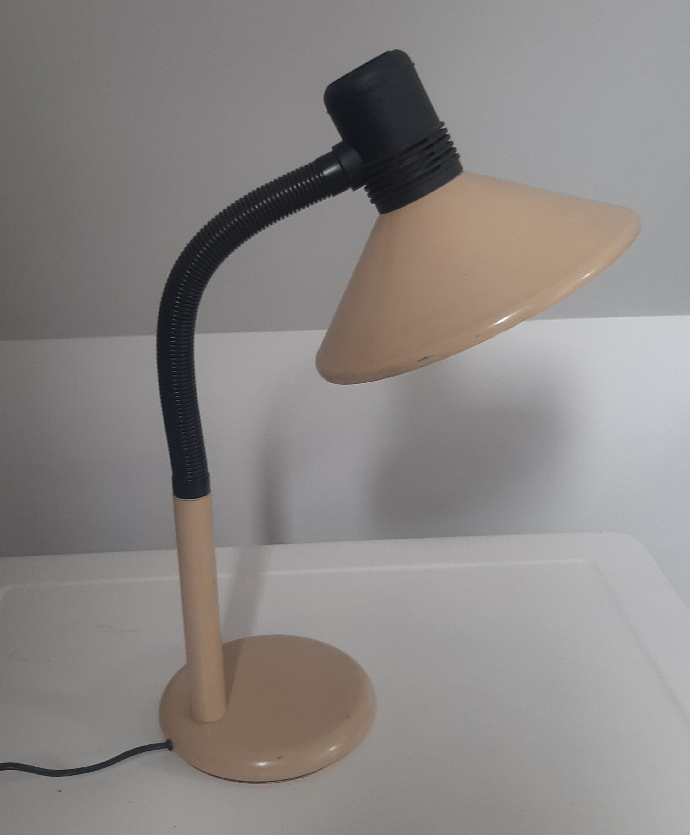 Large XXL desk lamp 65 cm high vintage