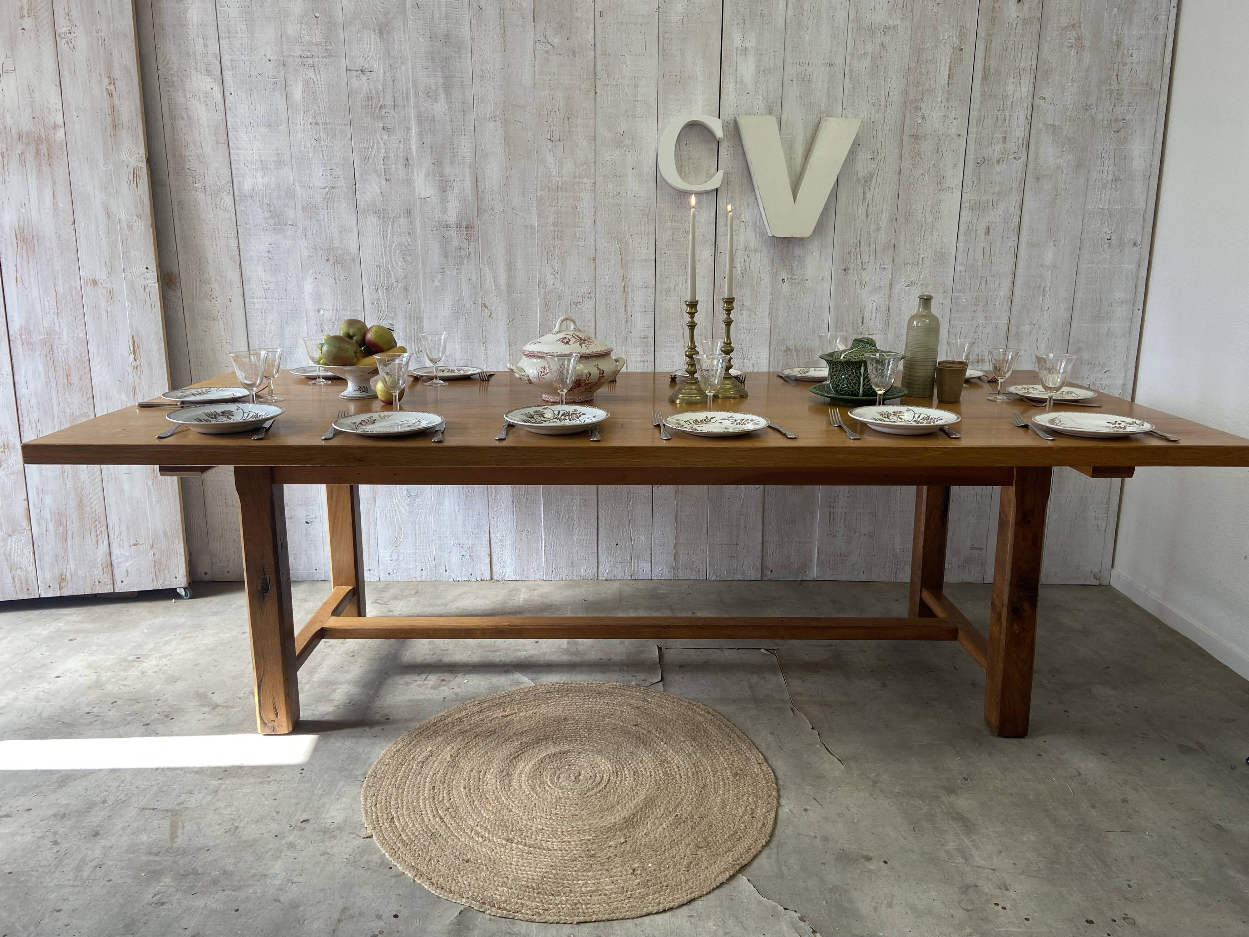 Farmhouse table 250x111 cm