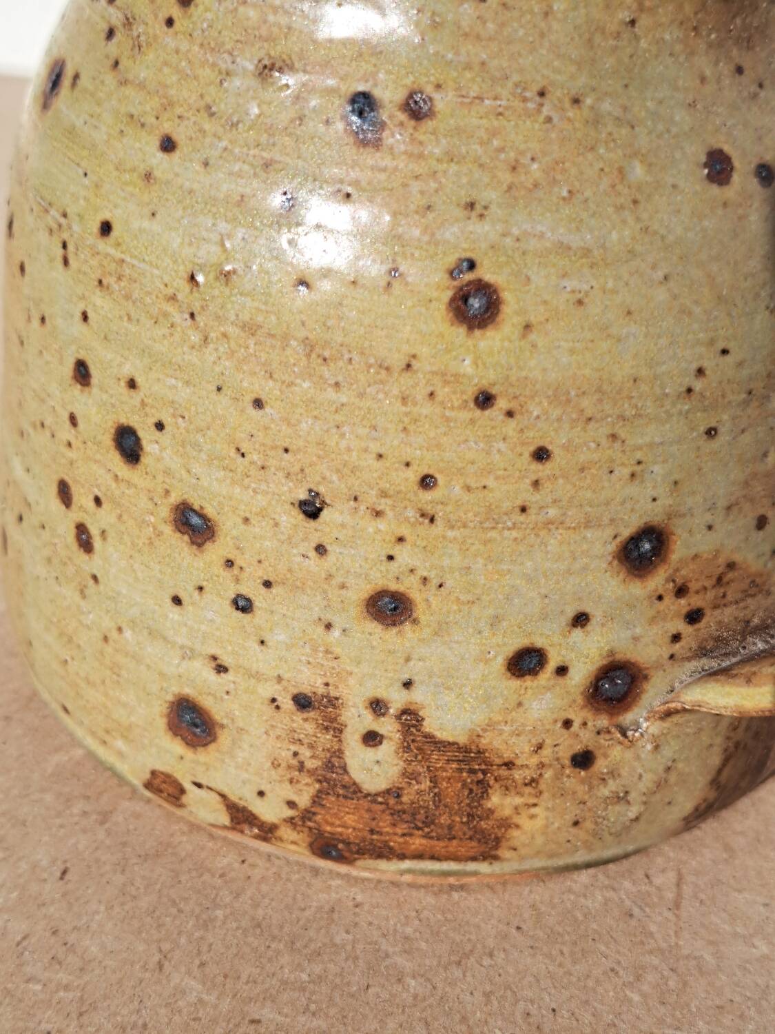 Puisaye sandstone pitcher by Guy Roland Marcy 1960