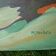 Oil on canvas by M Vanbelle