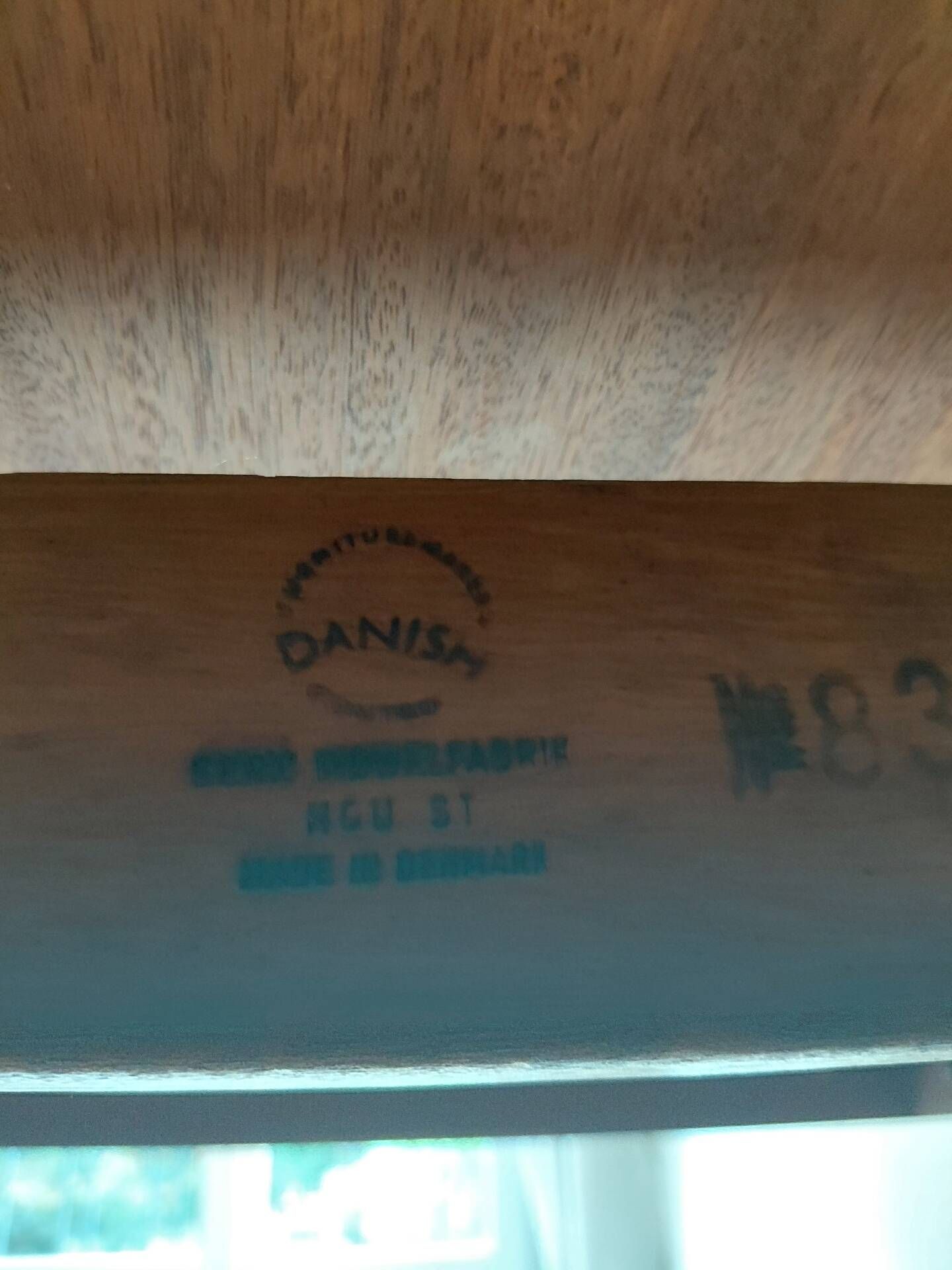 Danish dining table in teak model 83 – Gern Møbelfabrik, 1970s