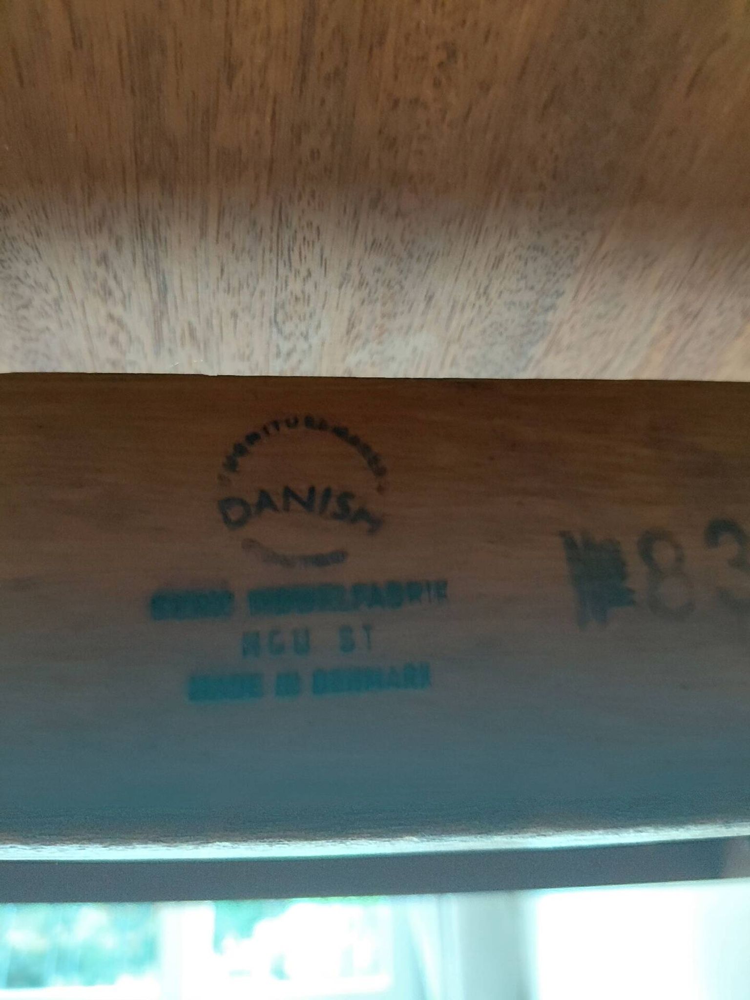 Table à manger danoise en teck modèle 83 – Gern Møbelfabrik, années 1960