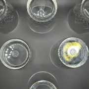 Baccarat - 6 crystal Richelieu goblets