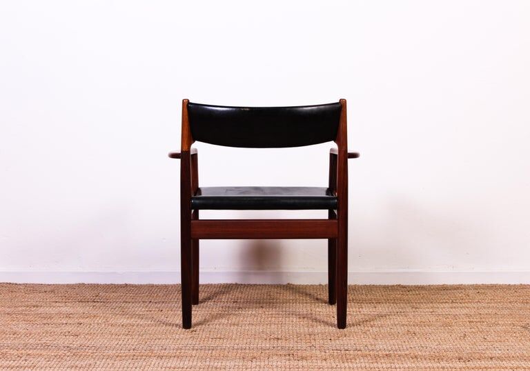 Chaise en palissandre par Kurt Østervig pour KP Møbler