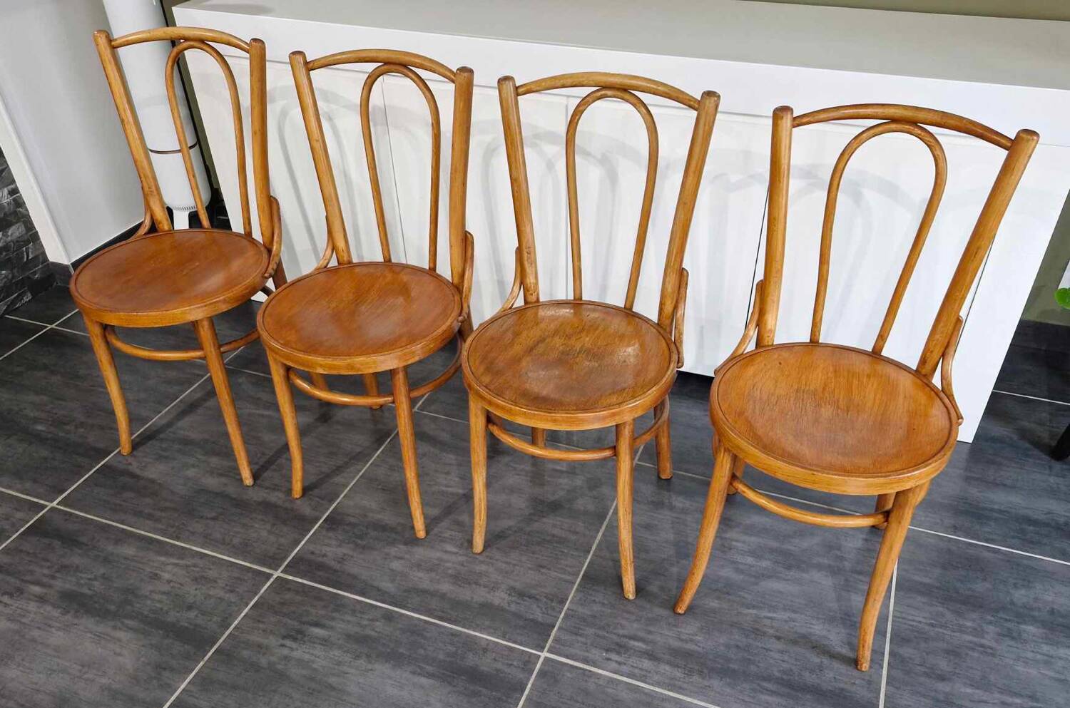 Set of 4 bistro chairs