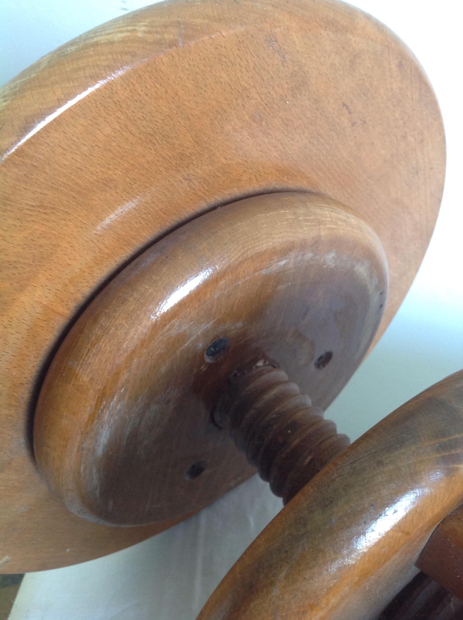 Workshop wooden stool