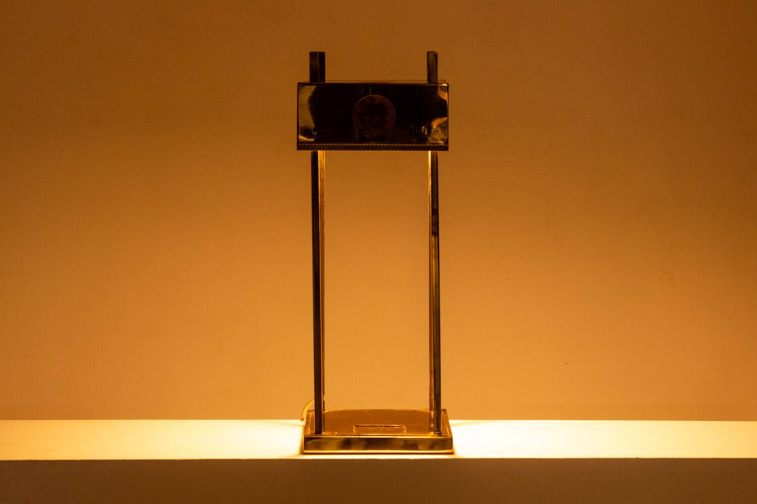 Lamp in gilded brass and copper, Olympic Games of 1936