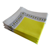 12 colorful cotton napkins, 45 x 42 cm