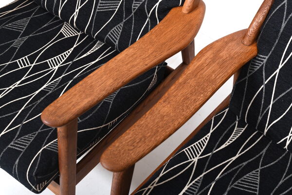 Paire de fauteuils danois du milieu du siècle par Nils Kofoed