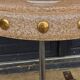 1930s Art Deco chandelier in glass and chromed metal
