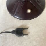 Art Deco mushroom lamp in bakelite and chrome