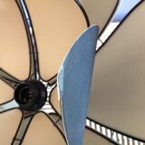 Flower hanging lamp 12 black petals