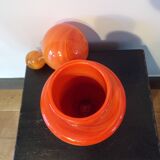Maure-Vieil bottle in marbled glass by Bob le Bleis