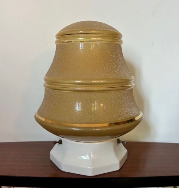 Lampe lustre Art Déco