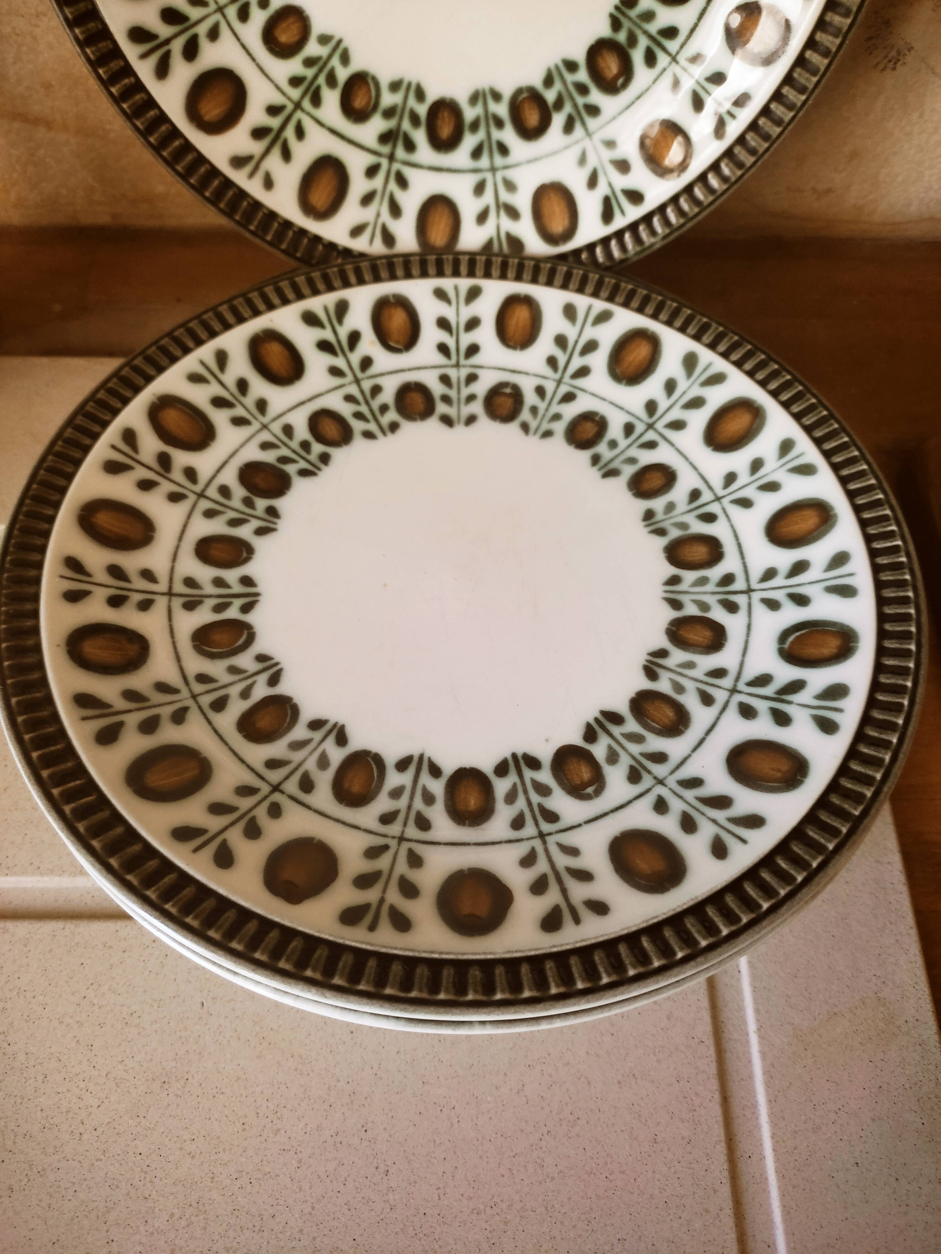 6 plates Boch nut model