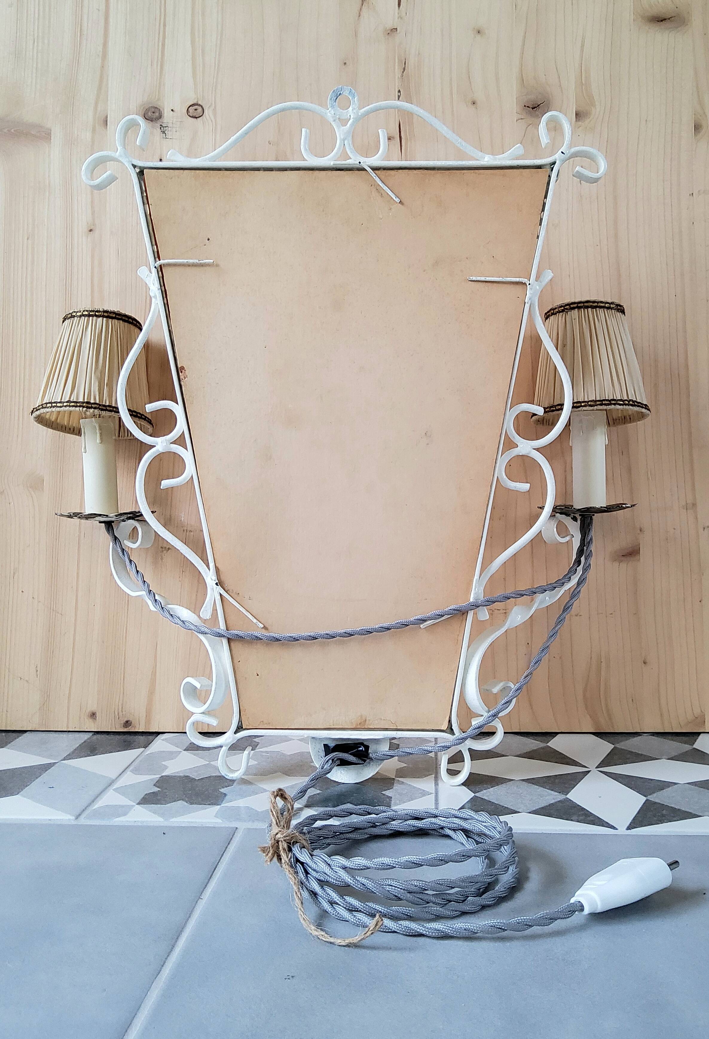 Wall-mounted mirror