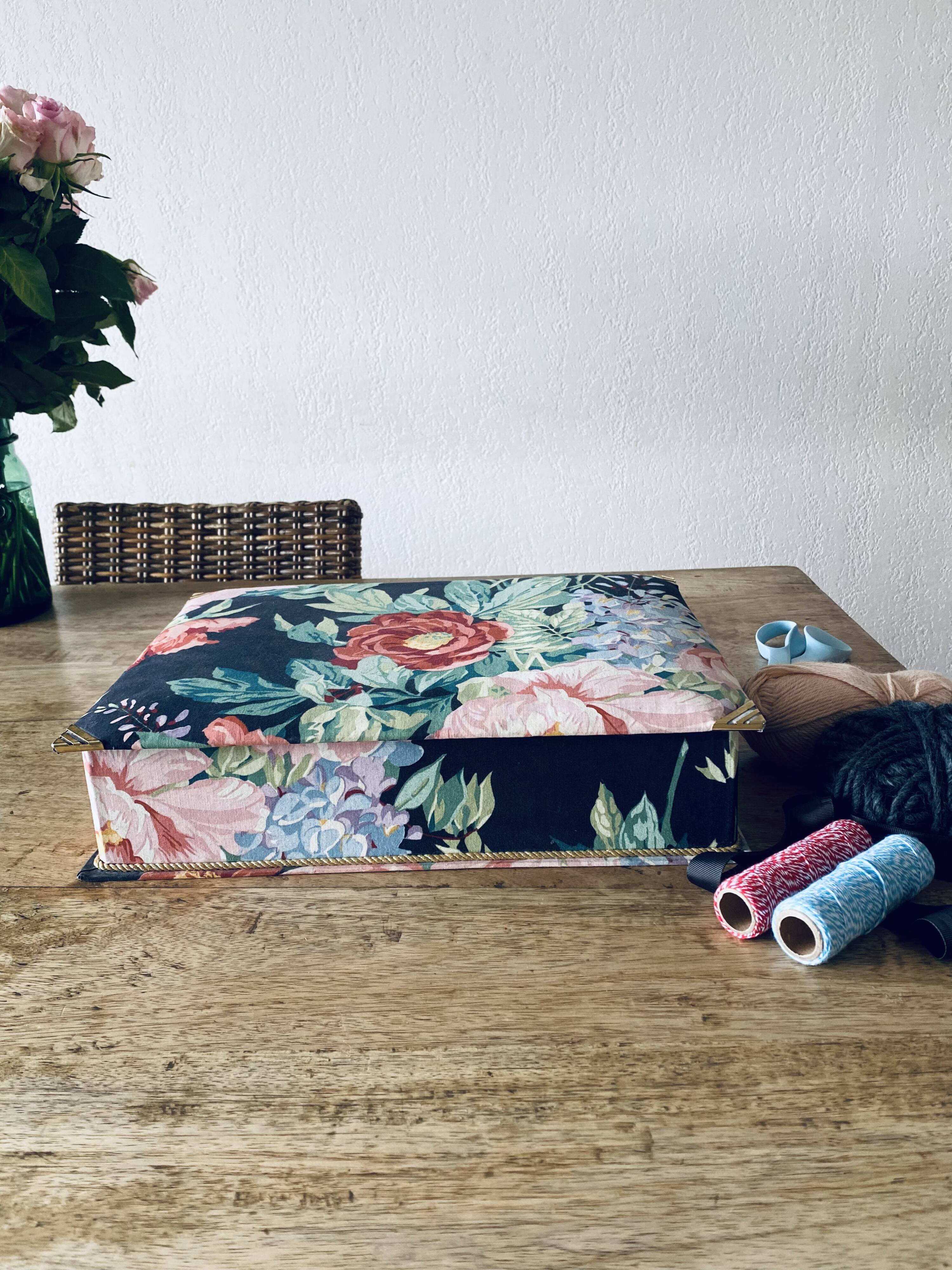 Old fabric box