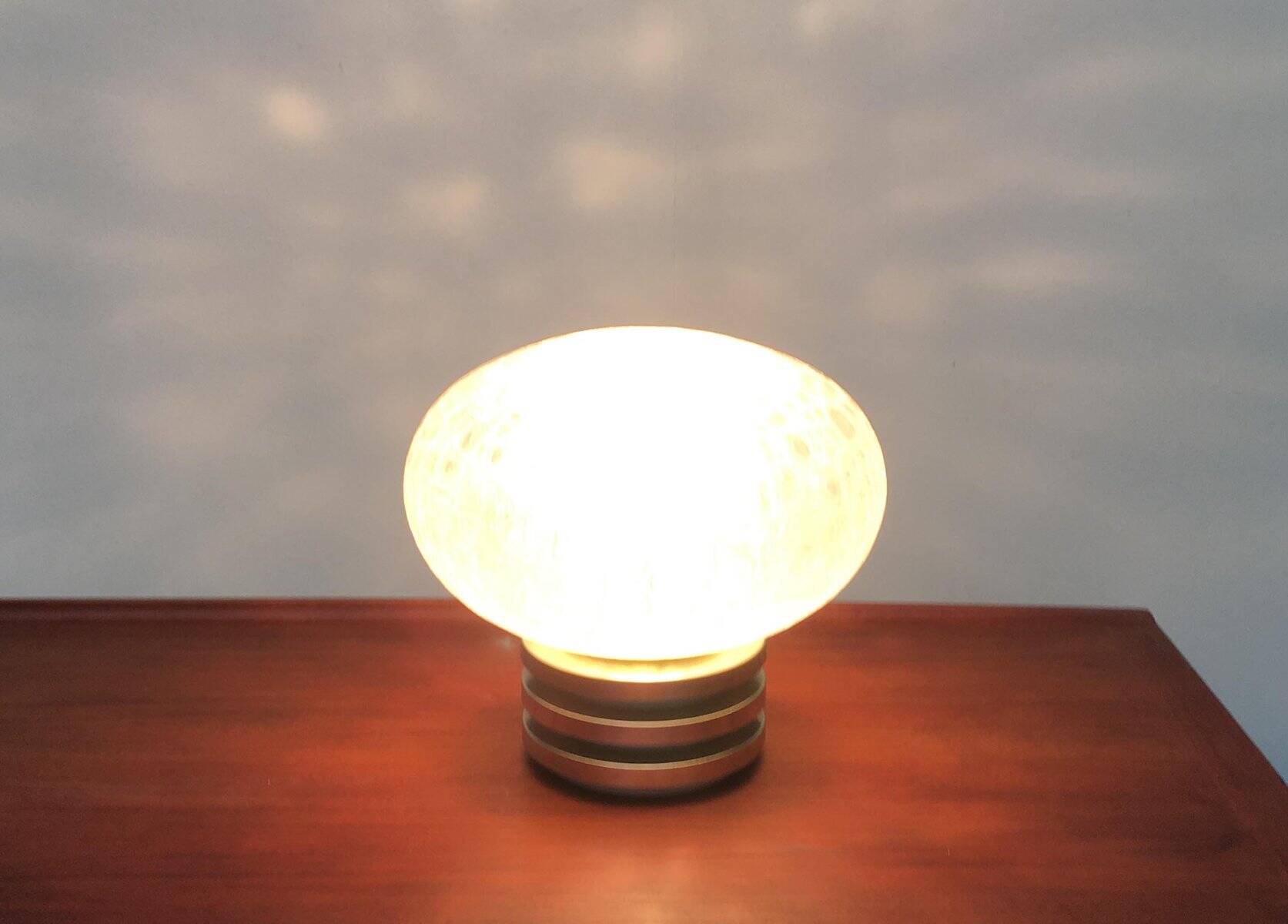 German table lamp Bulb from the mid-century by Doria Leuchten, 1970s
