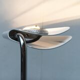 Vintage italian table lamps tegola by bruno gecchelin for blu italia, set of 2