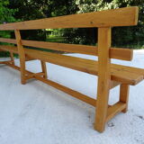 Kindergarten bench solid wood