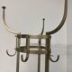 Coat rack Nymphenburg design by Otto Blümel for Classicon brass 80s