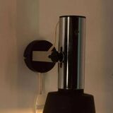 Vintage 1960s design wall/ceiling light, space age chrome.