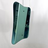 Mid-century green mirror from 50s
