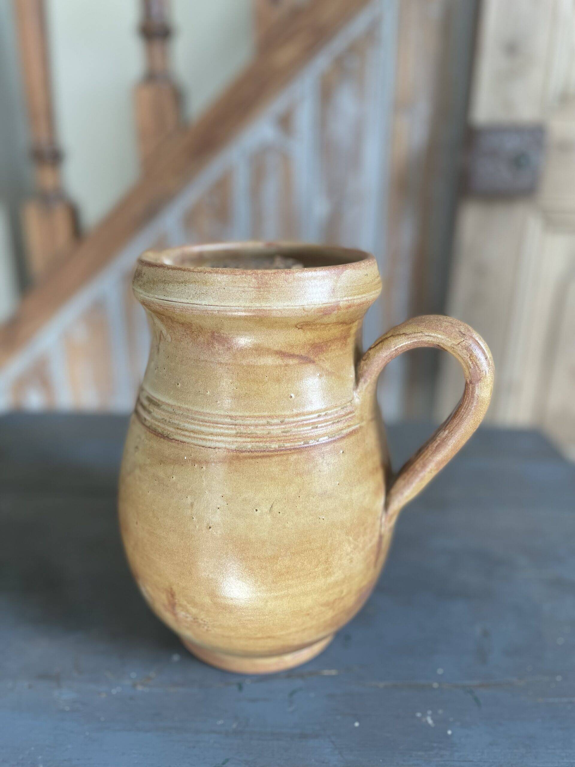 Old stoneware jug