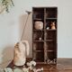 Industrial wooden wooden locker old workshop