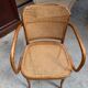 Thonet chair no. 811 in bent wood, design by Josef Hoffman.