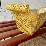 Perforated sheet metal planter