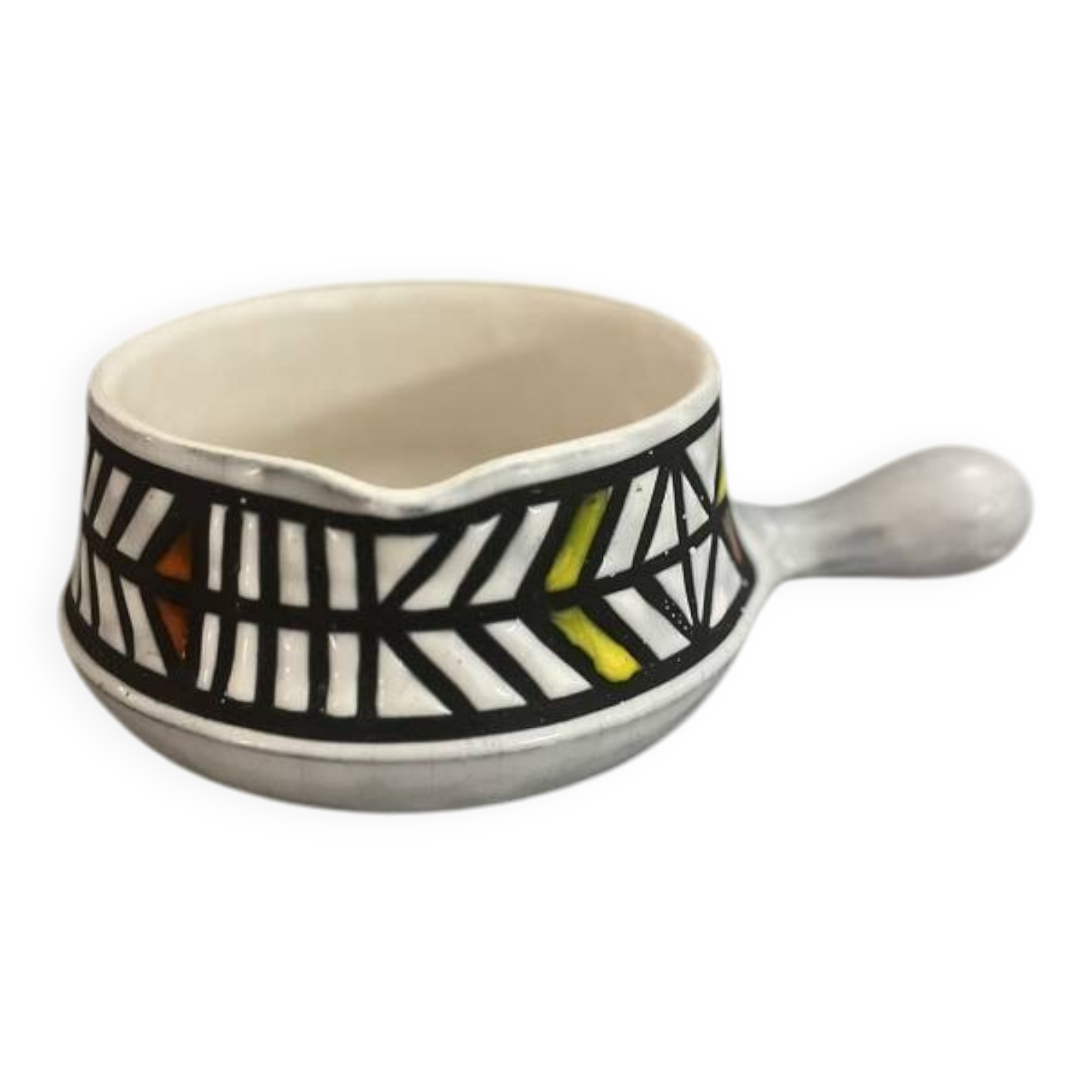 Roger Capron ceramic frying pan or trinket dish