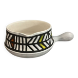 Roger Capron ceramic frying pan or trinket dish