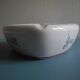large ceramic vintage decorative French ashtray